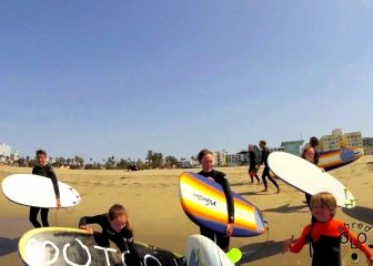 shredOLO surf class Santa Monica, CA